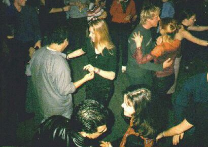 Die Tanzflche im Schimanskikeller