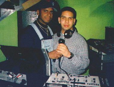 Dee Jay Taino from Puerto Rico and friend
